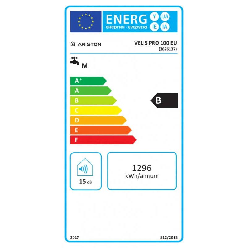 Elektrinis vandens šildytuvas Ariston Velis PRO 100