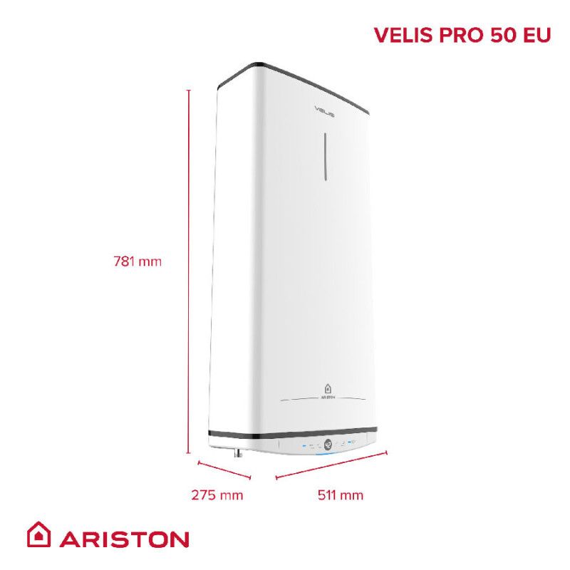 Elektrinis vandens šildytuvas Ariston Velis PRO 50