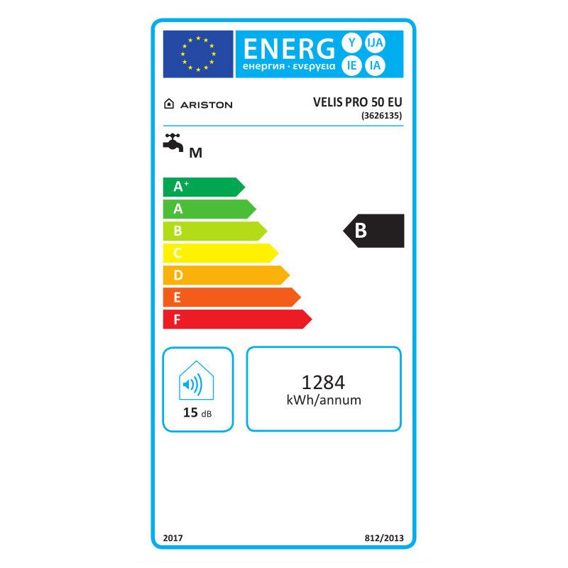Elektrinis vandens šildytuvas Ariston Velis PRO 50