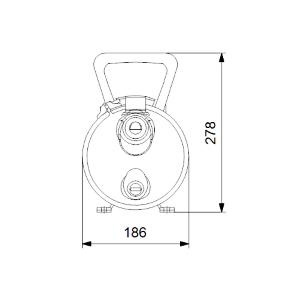 Savisiurbis siurblys JP 4-47 GRUNDFOS