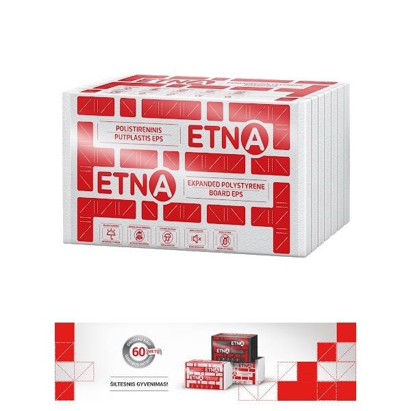 Polistirolas ETNA EPS200 20 X 1200 X 600 Mm Viskas Namams Polistirolas etna eps200 20 x 1200 x 600 mm viskas namams