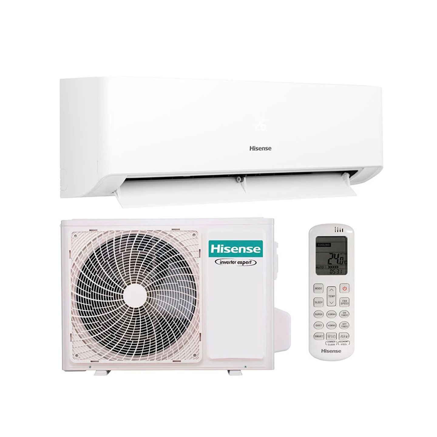 Kondicionierius - Šilumos siurblys oras-oras Hisense Energy SE 3,5 kW su WiFi