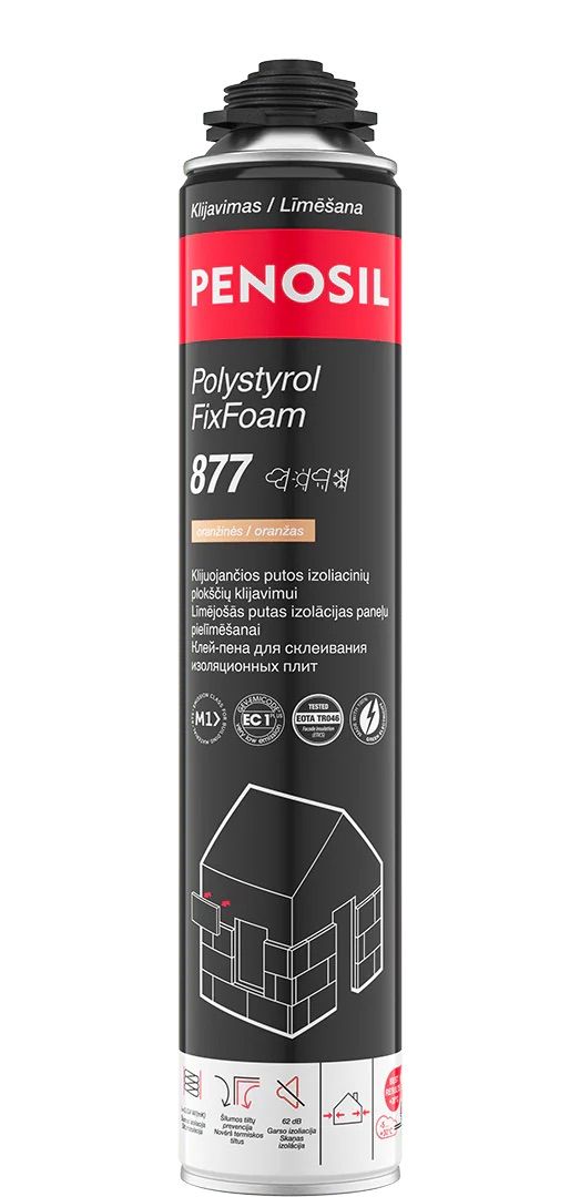 Poliuretano klijai – putos Penosil FixFoam 877, 750ml